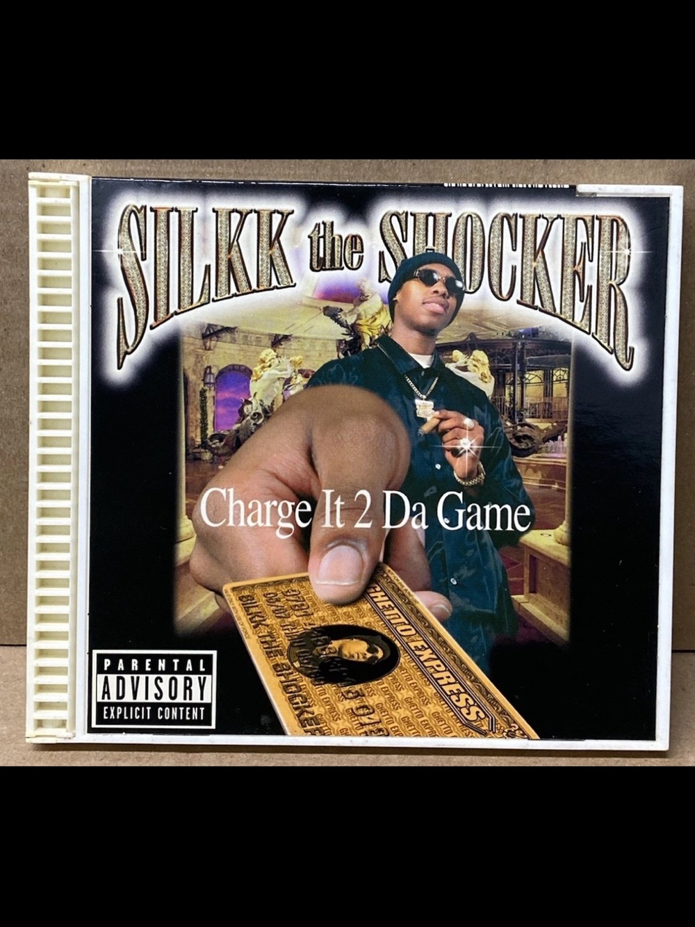 Silkk the Shocker "Charge It 2 Da Game" CD - Black & Gold Cover
